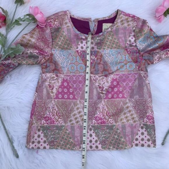 Peek Triangle Shiny Metallic Stylish Unique Shirt 2XL Child Size Unique - Picture 3 of 7